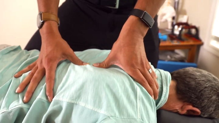 Physical therapy treatment for back pain